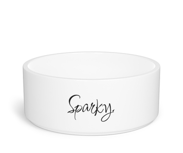 Sparky dog bowl